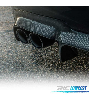 DIFFUSEUR BMW F10 F11 LOOK M PERFORMANCE CARBONE