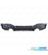 DIFFUSEUR BMW F20 F21 LCI 15-19 LOOK M PERFORMANCE NOIR BRILLANT O---O