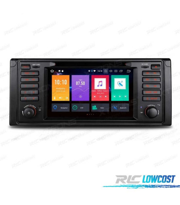 AUTORADIO GPS ANDROID 12 TACTILE 7" BMW E39 E38