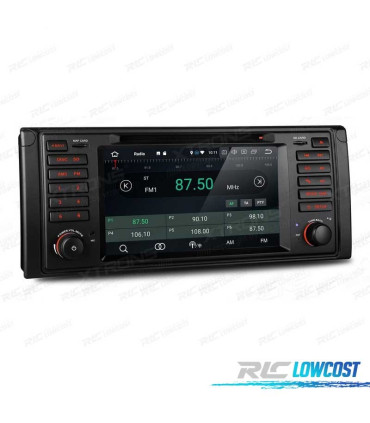 AUTORADIO GPS ANDROID 12 TACTILE 7" BMW E39 E38