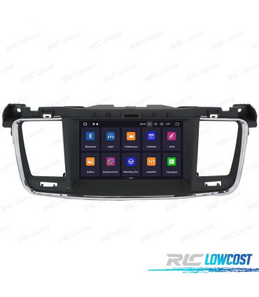 AUTORADIO 7" ANDROID 8.0 POUR PEUGEOT 508 11 – 15