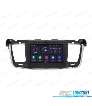 AUTORADIO 7" ANDROID 8.0 POUR PEUGEOT 508 11 – 15