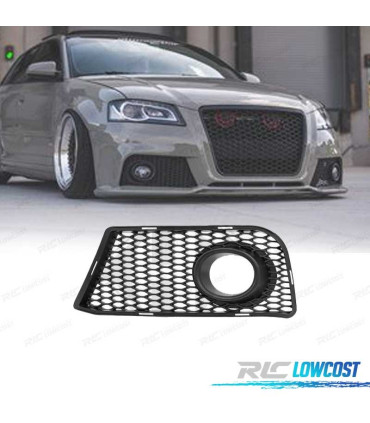 CALANDRE INFÉRIEUR AUDI A3 8P 08-12 ANTIBROUILLARD GAUCHE