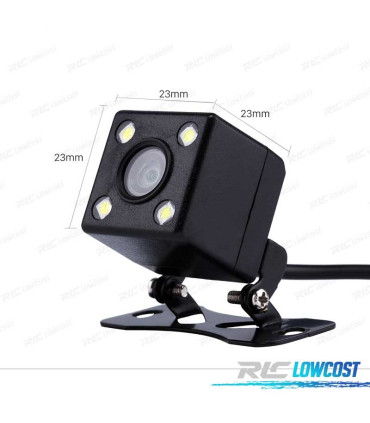 CAMÉRA RECUL UNIVERSELLE AUTO AVEC 4 LEDS