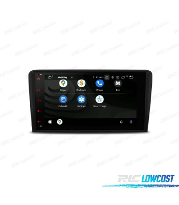 RADIO GPS ANDROID 12 6GB AUDI A3 S3 RS3 03-12