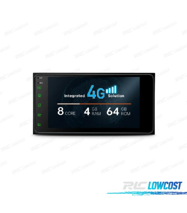 AUTORADIO GPS ANDROID 10 TOYOTA COROLLA RAV4 LAND CRUISER