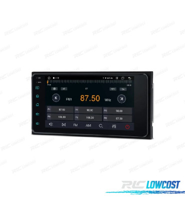 AUTORADIO GPS ANDROID 10 POUR TOYOTA COROLLA RAV4 LAND CRUISER