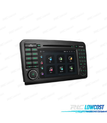 AUTORADIO GPS ANDROID 12 POUR MERCEDES CLASE ML W164 GL X164 05-12