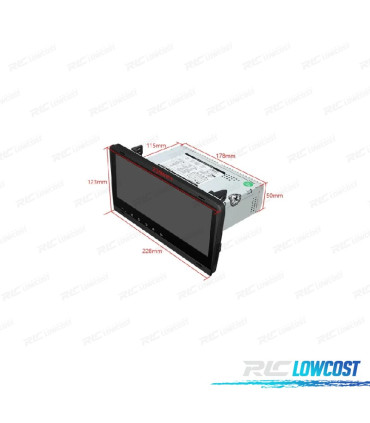RADIO GPS ANDROID 12 4GB AUDI A3 S3 RS3 03-12