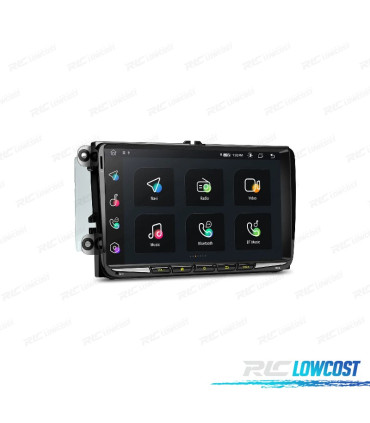 AUTORADIO GPS ANDROID 14 VOLKSWAGEN VW POUR SEAT SKODA