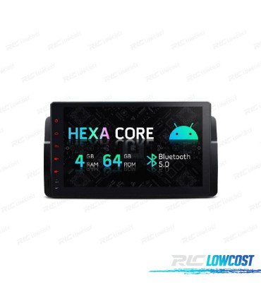 AUTORADIO GPS ANDROID 13 BMW E46 MG ZT ROVER 75