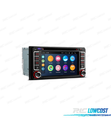 AUTORADIO GPS ANDROID 10 POUR TOYOTA COROLLA RAV4 LAND CRUISER