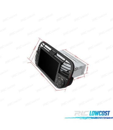 AUTORADIO GPS ANDROID 12 POUR FIAT 500 07-15