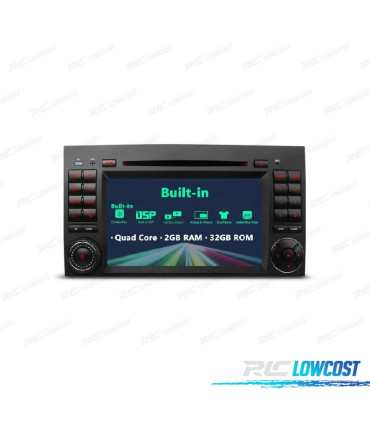 AUTORADIO GPS ANDROID 13 POUR MERCEDES VITO VIANO SPRINTER W245 W169 W639 W906