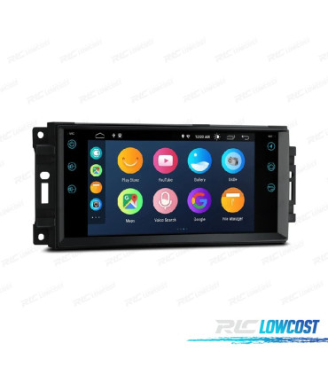 AUTORADIO GPS ANDROID 10 POUR DODGE JEEP CHRYSLER 07-11