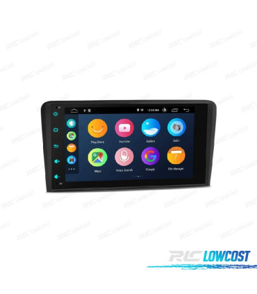 AUTORADIO GPS ANDROID 14 AUDI A3 S3 RS3 03-12
