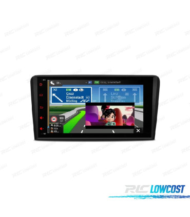 AUTORADIO GPS ANDROID 12 POUR AUDI A3 S3 RS3 03-12