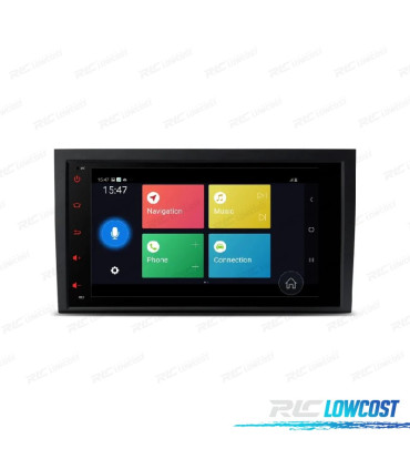 AUTORADIO GPS ANDROID 12 POUR AUDI A4 S4 RS4 SEAT EXEO 00-08
