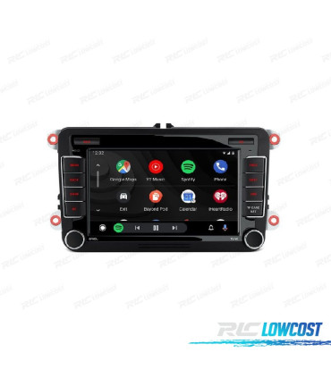 AUTORADIO GPS ANDROID 14 VOLKSWAGEN VW POUR SKODA SEAT