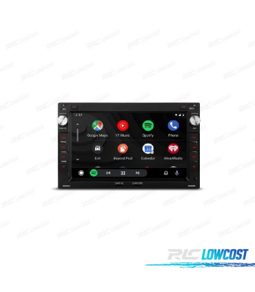 AUTORADIO GPS ANDROID 12 VOLKSWAGEN VW SKODA SEAT