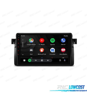 AUTORADIO GPS ANDROID 10 POUR BMW E46 MG ZT ROVER 75