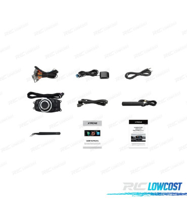 AUTORADIO GPS ANDROID 12 BMW X1 E84 09-15 SANS ÉCRAN DE SÉRIE