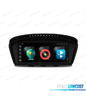 AUTORADIO GPS ANDROID 12 POUR BMW SÉRIE 3 E90 E91 E92 E93 SÉRIE 5 E60 E61 E63 E64 05-08 CCC