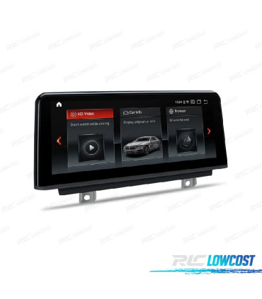AUTORADIO GPS ANDROID 13 POUR BMW SÉRIE 3 F30 F31 F34 SÉRIE 4 F32 F33 F36 13-16 NBT