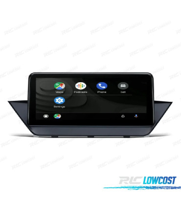 AUTORADIO GPS ANDROID 12 BMW X1 E84 09-15