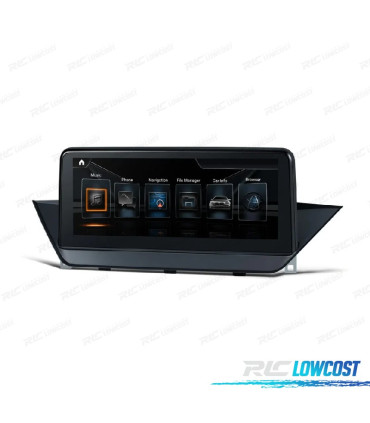 AUTORADIO GPS ANDROID 12 BMW X1 E84 09-15