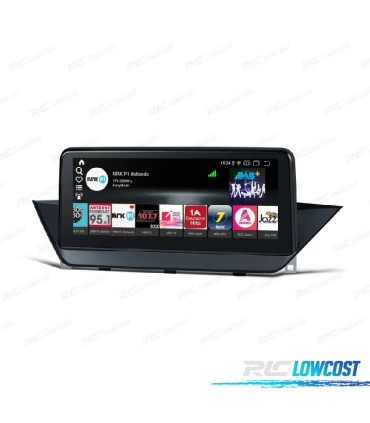AUTORADIO GPS ANDROID 12 BMW X1 E84 09-15