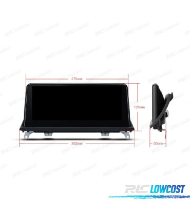 AUTORADIO GPS ANDROID 12 POUR BMW X5 E70 X6 E71 07-10 CCC