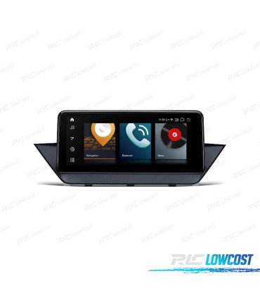 AUTORADIO GPS ANDROID 10 POUR BMW X1 E84 09-15 SANS ÉCRAN DE SÉRIE