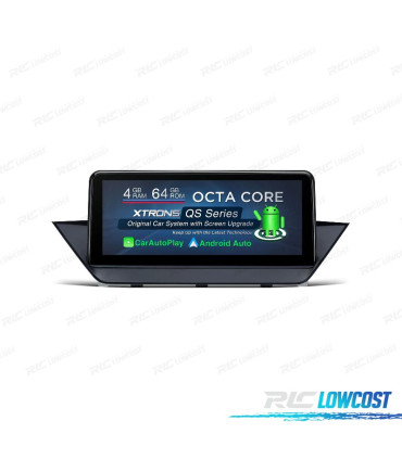 AUTORADIO GPS ANDROID 10 POUR BMW X1 E84 09-15 SANS ÉCRAN DE SÉRIE