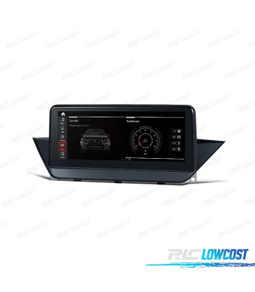 AUTORADIO GPS ANDROID 10 BMW X1 E84 09-15 SANS ÉCRAN DE SÉRIE