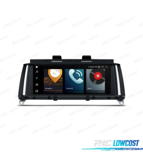 AUTORADIO GPS ANDROID 12 POUR BMW X3 F25 X4 F26 11-13 CIC