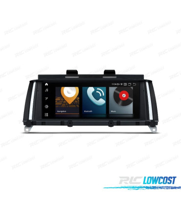 AUTORADIO GPS ANDROID 12 BMW X3 F25 X4 F26 11-13 CIC