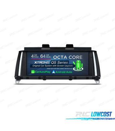 AUTORADIO GPS ANDROID 12 POUR BMW X3 F25 X4 F26 11-13 CIC
