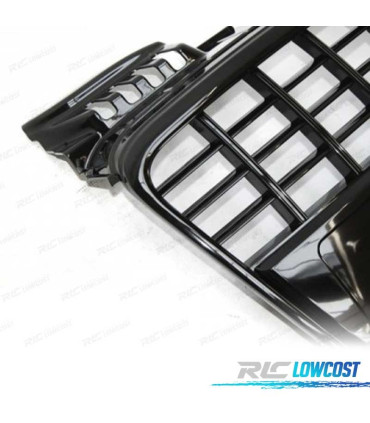 CALANDRE AUDI A4 B7 04-07 LOOK S LINE NOIR BRILLANT