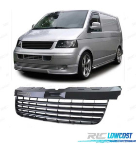 CALANDRE VOLKSWAGEN VW T5 TRANSPORTER 04-09 NOIR BRILLANT