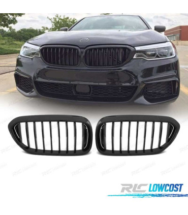 CALANDRES AVANT BMW G30 G31 17-20 LOOK M PERFORMANCE NOIR BRILLANT