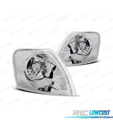 CLIGNOTANTS FRONTAUX VOLKSWAGEN VW PASSAT 3B 96-00 CHROMÉ