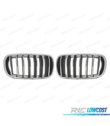 CALANDRE BMW X6 F16 14-19 CHROMÉ