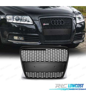 CALANDRE AUDI A6 4F 04-08 LOOK RS6 NOIR