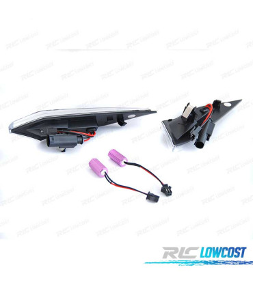 CLIGNOTANTS LATERAUX PORSCHE 911 CARRERA BOXTER CAYMAN LED DYNAMIQUE FUMÉ