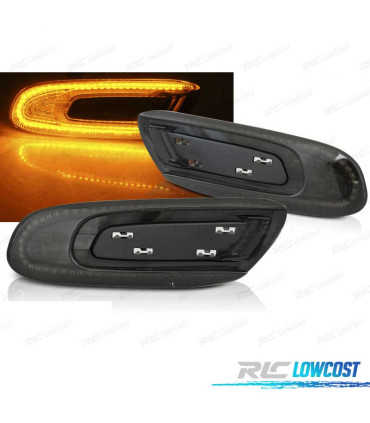 CLIGNOTANTS LATERAUX MINI F55 F56 F57 14-23 LED DYNAMIQUE FUMÉ
