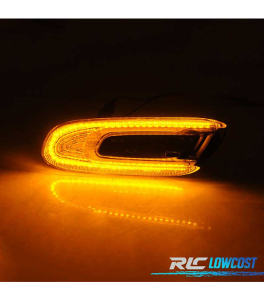 CLIGNOTANTS LATERAUX MINI F55 F56 F57 14-23 LED DYNAMIQUE FUMÉ
