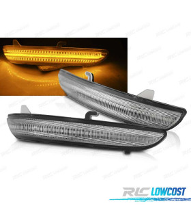 CLIGNOTANTS RÉTROVISEURS PEUGEOT 208 2008 CITROEN C3 LED DYNAMIQUE BLANC