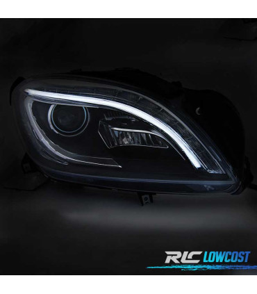 PHARES MERCEDES CLASSE M W166 11-15 LED DYNAMIQUES NOIR