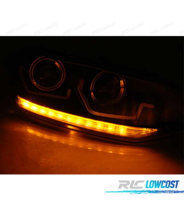 PHARES VOLKSWAGEN VW POLO 6 2G 17 LED DYNAMIQUES NOIR